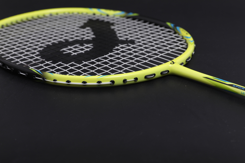 Raket Badminton Besi Split CX-B118 Kuning