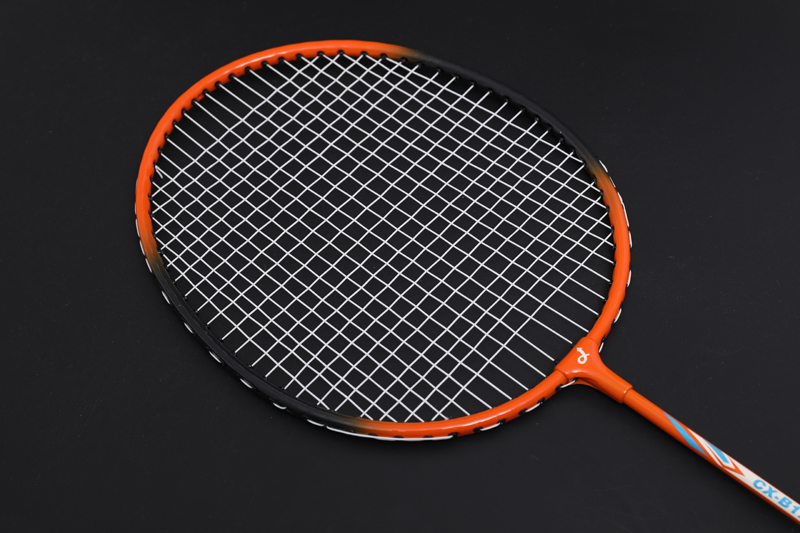 Raket Badminton Besi Split CX-B128 Oranye